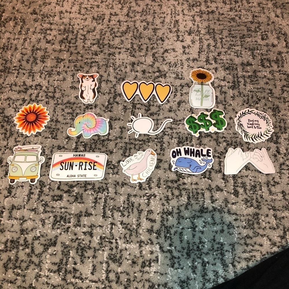 Summer Vibes 13 No Repeat Sticker Bundle